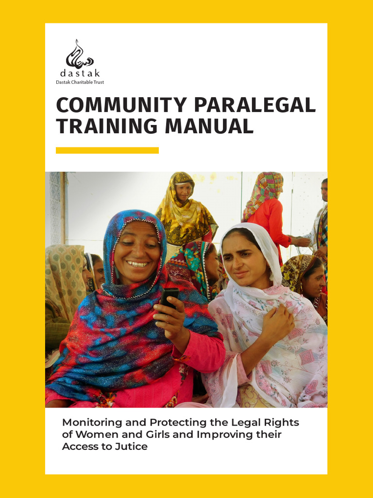 Community Paralegal Training Manual | PDF | Human Rights ...