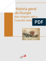 Pe. Gregório Lutz - HISTÓRIA GERAL DA LITURGIA - DAS ORIGENS ATÉ O CONCILIO VATICANO II