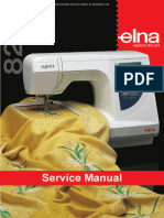 Elna 8200 Sewing Machine Service Manual