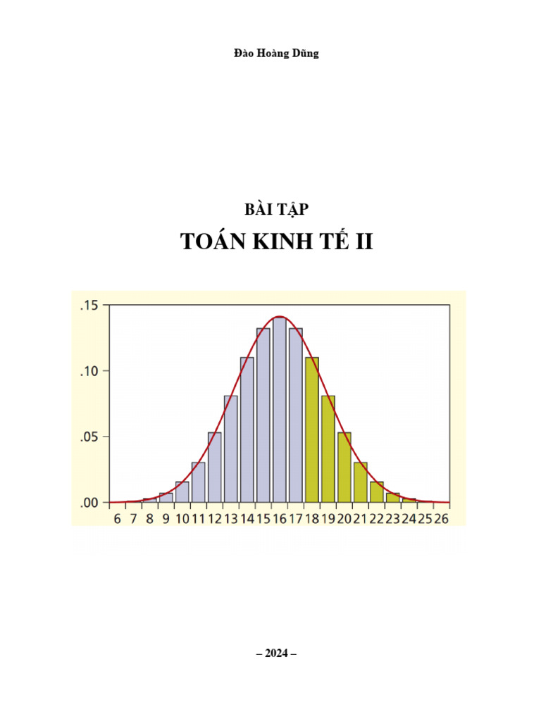 Bài tập TKT2 2024 - Ch2 | PDF