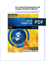 Full Cissp Guide To Security Essentials 2Nd Edition Gregory Solutions Manual Online PDF All Chapter