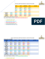 Jadual Imam & Muadzin 03 - Mac 2023