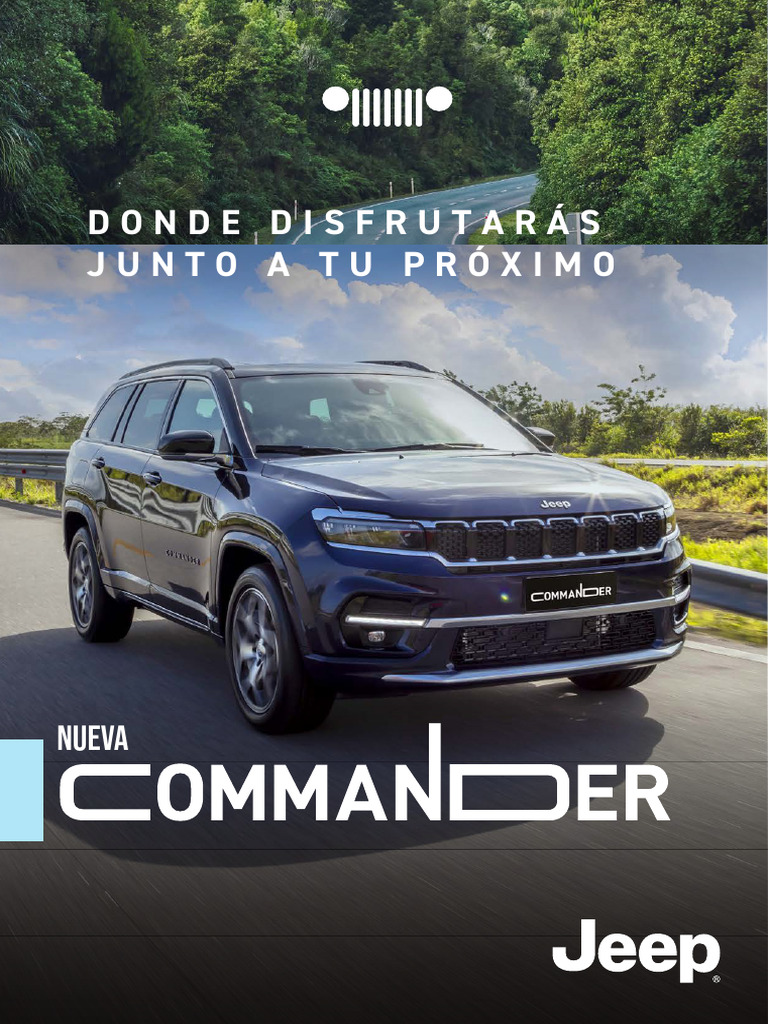 Jeep Commander 2025: Ficha Técnica y Medidas | PDF | todoterreno ...