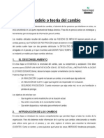 Las fases del modelo para el cambio en las organizaciones