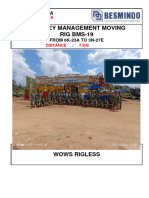 Journey Management Moving Rig Bms-19: FROM 6K-23A TO 3N-27E