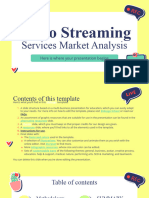 Video Streaming Services Market Analysis by Slidesgo