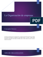 La Organización de Empresas