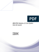 IBM SPSS Statistics 22 Core System Guía del usuario