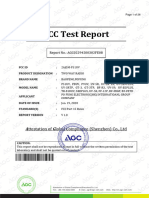 FCC Test Report: Attestation of Global Compliance (Shenzhen) Co., LTD