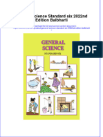 Full Ebook of General Science Standard Six 2022Nd Edition Balbharti Online PDF All Chapter