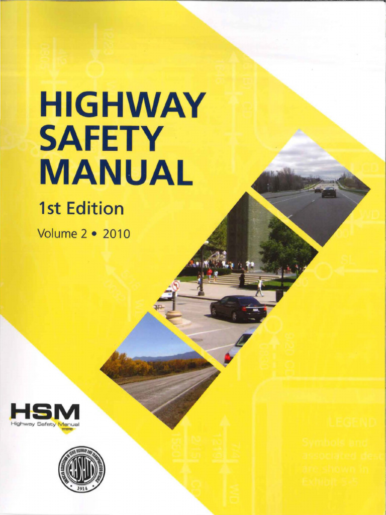 Highway Safety Manual 2010 Edition | PDF | Intersection (Road) | Lane
