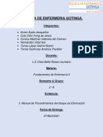 MANUAL de PROCEDIMIENTOS Fundamentos de Enfermeria_Equipo