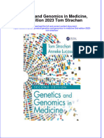 Full Ebook of Genetics and Genomics in Medicine 2Nd Edition 2023 Tom Strachan Online PDF All Chapter