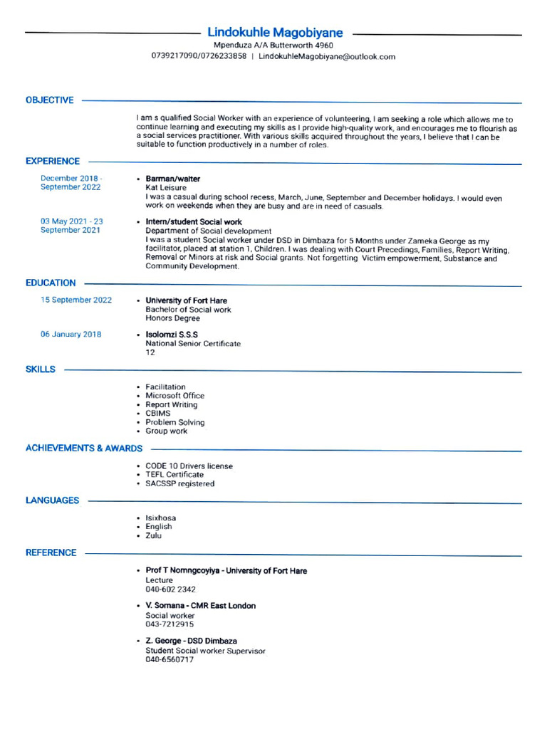 Aspiring Social Work Professional | PDF | Social Work | Behavioural ...