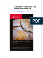 Full Ebook of Handbook of Indo Pacific Studies 1St Edition Barbara Kratiuk Online PDF All Chapter