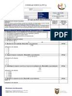 EVALUACIÓN DIAGNÓSTICA 8VO MAT 2023-2024 VIDEO