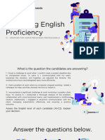 HR English Assessment Presentation