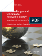 New Challenges and Solutions For Renewable Energy 2021