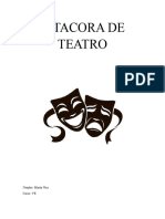 Bitacora de Teatro