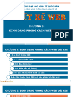 Chuong 3-Ä Á NH Dáº¡ng Phong Cã¡ch Web Vá I CSS-2