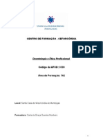 Formação em Ética e Deontologia para Agentes de Geriatria