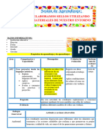 5° Sesión Día 5 Art Elaboramos Sellos Utilizando Materiales de Nuestro Entorno