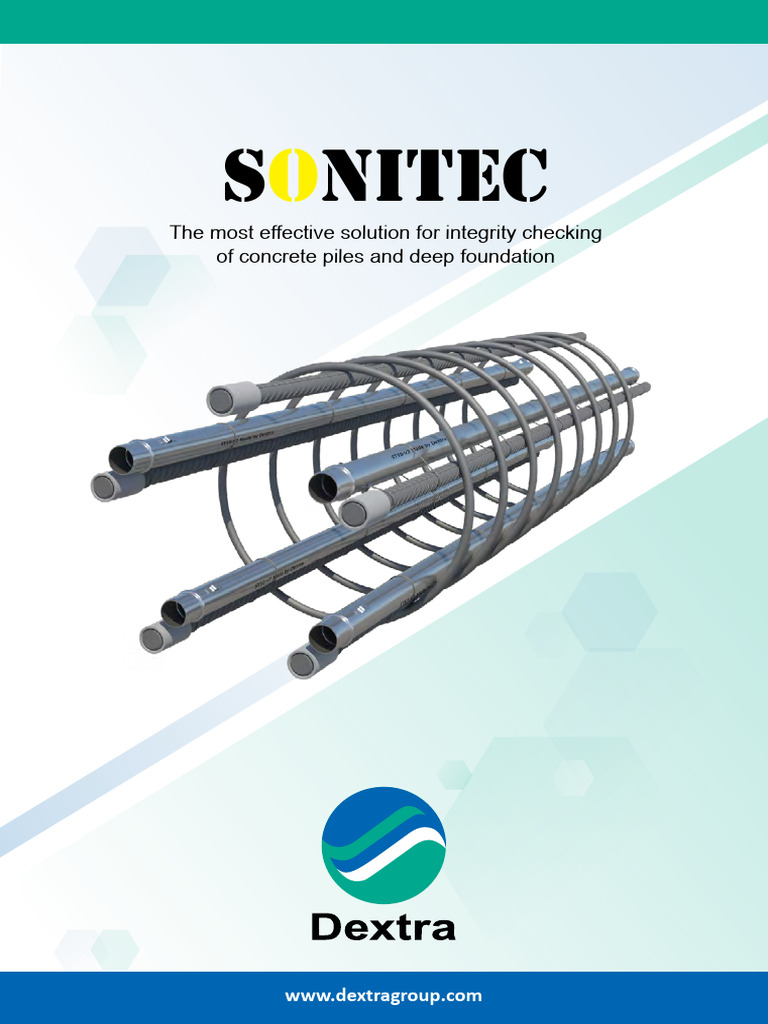 Sonitec: Sonic Tube Integrity Solutions | PDF | Deep Foundation | Pipe ...
