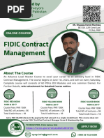 FIDIC Academy - Courses | PDF | Project Management | Economies