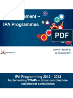 Elizabeth Peri - EU Enlargement; IPA Programmes