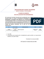 Comunicado de Adjudicacion - Evaluacion de Expedientes Fecha de Adjudicacion 22 03 24 1