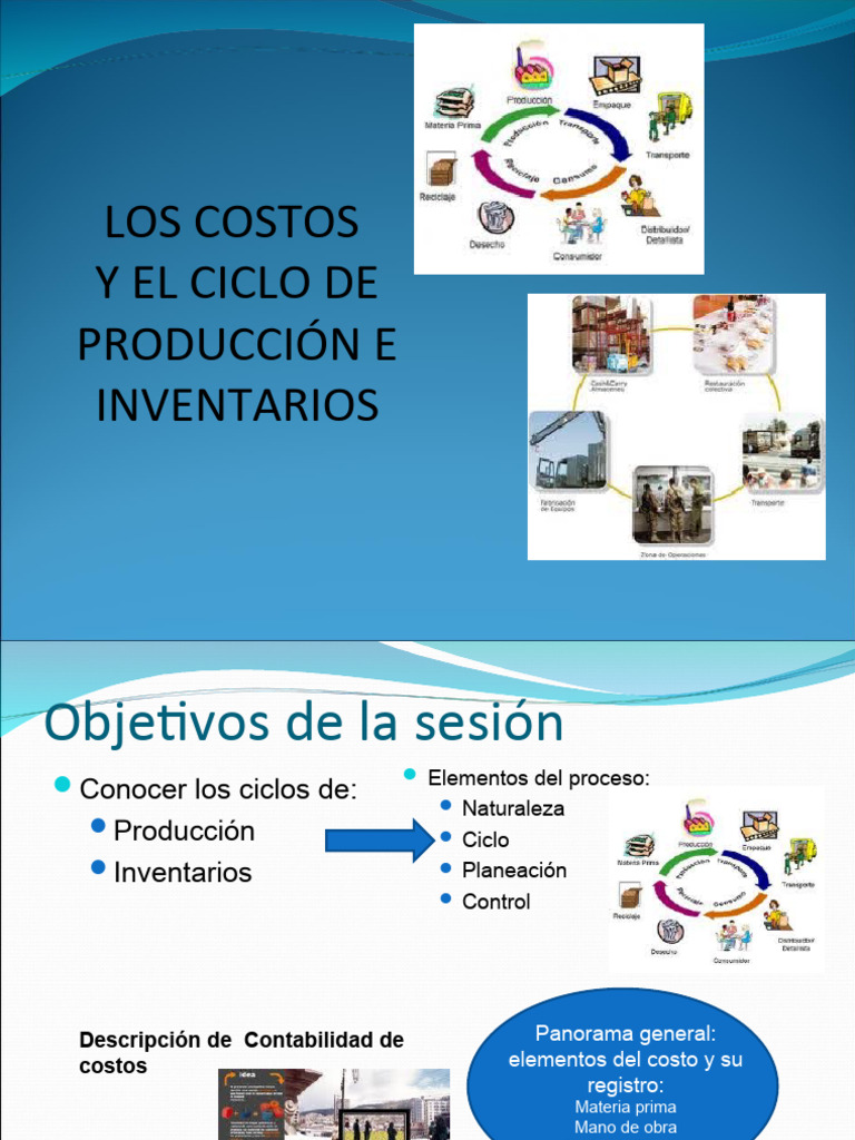 Ciclo y Control de Costos e Inventarios | PDF | Contabilidad de costos ...