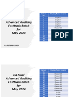 Final Audit FT Lecturewise Schedule