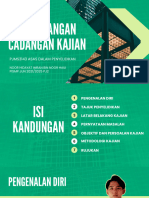 Pembentangan Cadangan Kajian