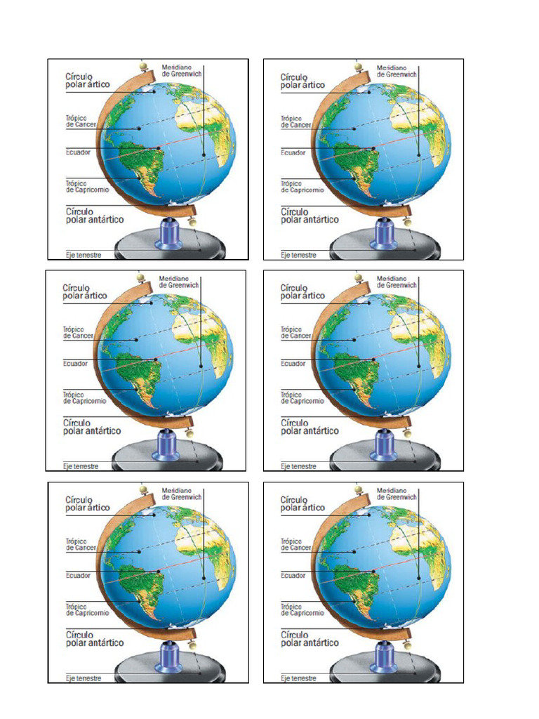 Globo terráqueo | PDF