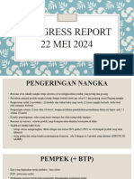 Progress Report 22 Mei 2024