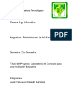 Proyecto de Administracion Parte 1