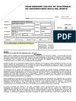 EVALUACIÓN FINAL Variante A