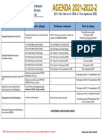 Agenda 2021-2022-2 SERVICIO SOCIAL FIC.