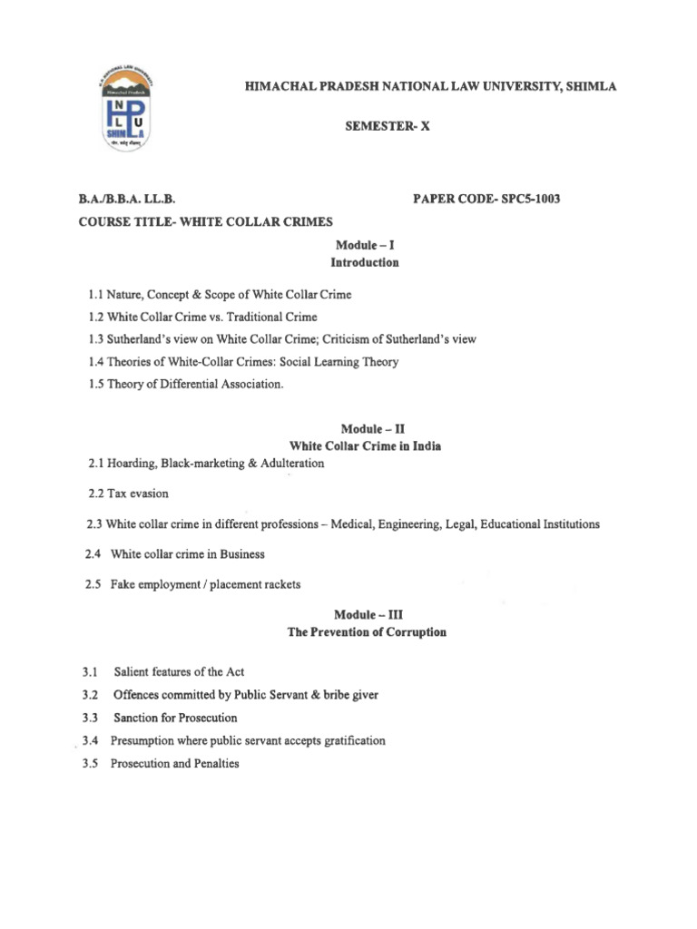 white-collar-crimes-syllabus-pdf