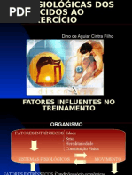 ADAPTAÇÕES FISIOLÓGICAS DOS TECIDOS AO EXERCÍCIO