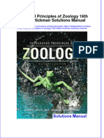 Full Integrated Principles of Zoology 16Th Edition Hickman Solutions Manual Online PDF All Chapter