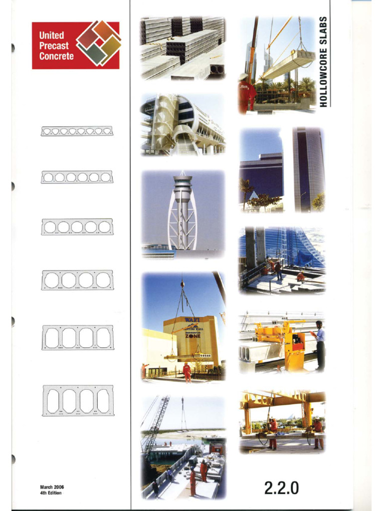 United Precast Concrete - الجداول | PDF