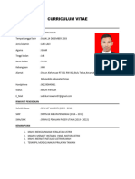 Curriculum Vitae Wawan