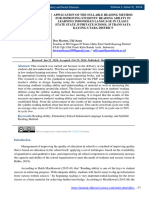 Application of The Syllable Reading Method For Improving Students' Reading Ability in Learning Indonesian Language in Class I State State 35