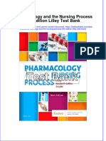 Full Pharmacology and The Nursing Process 9Th Edition Lilley Test Bank Online PDF All Chapter