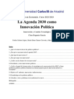 La Agenda 2030 Como Innovación Política.