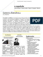 Portal - Lengua Española - Wikipedia, La Enciclopedia Libre