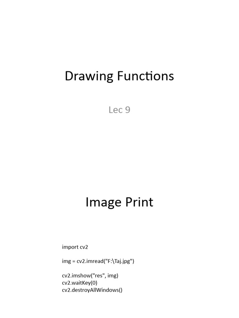 Drawing Functions | PDF | Mathematics | Analytic Geometry