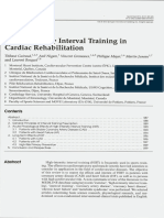 High-Intensity Interval Training in Cardiac Rehabilitation