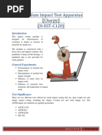 Charpy Impact Test Procedure and Analysis | PDF | Fracture | Ductility